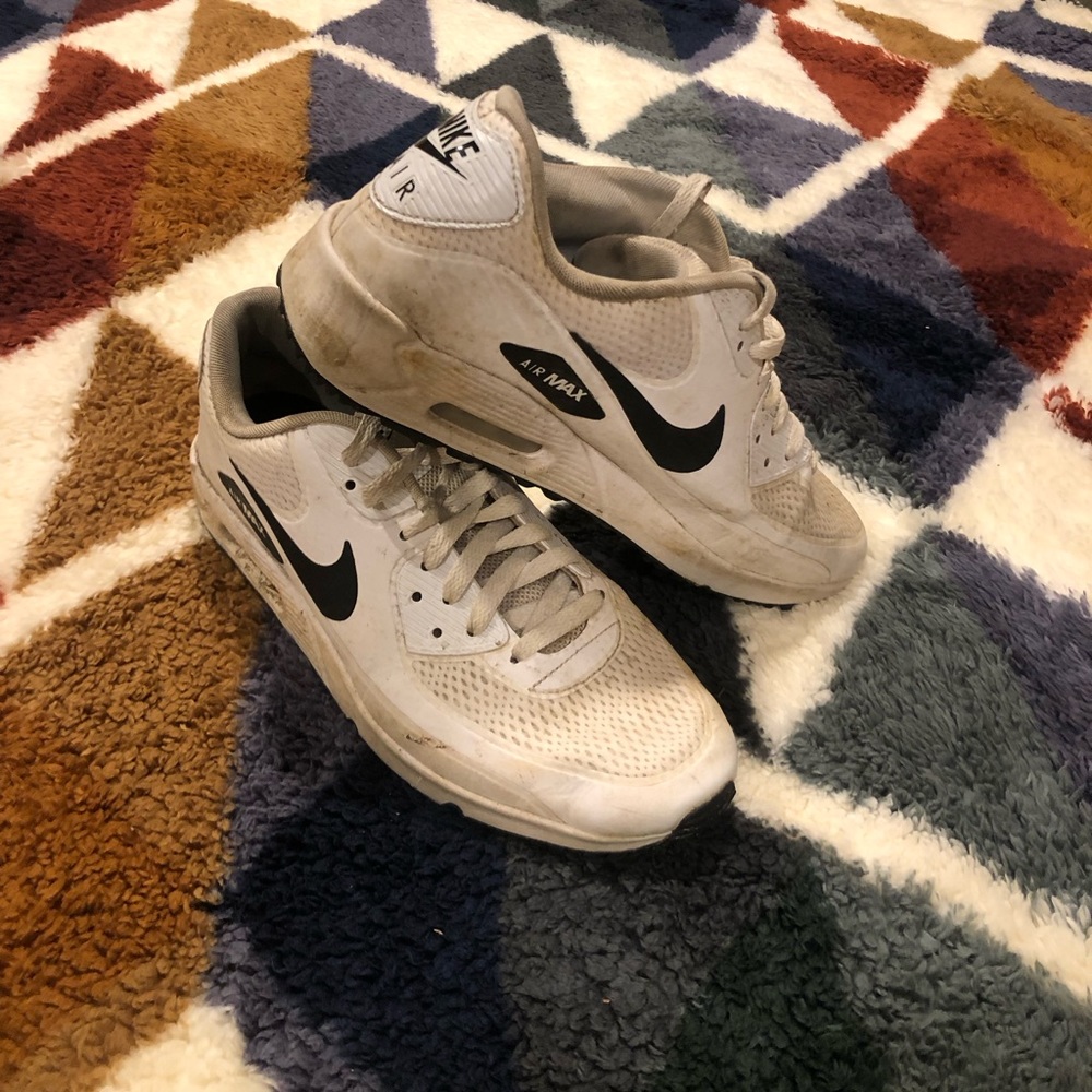 White Nike Air Max 90 G Golf shoes